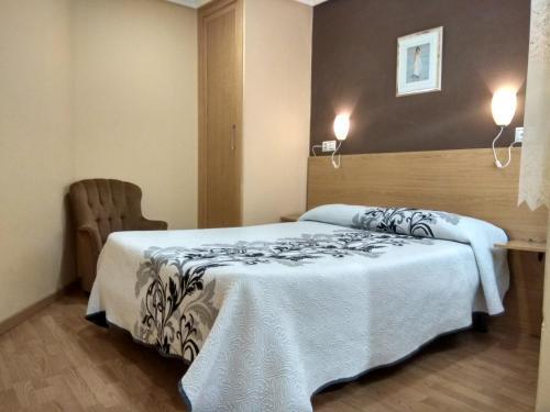 Foto de una habitación de Hostal Lido