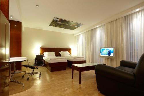 Foto de una habitación de Grand Hotel Mussmann