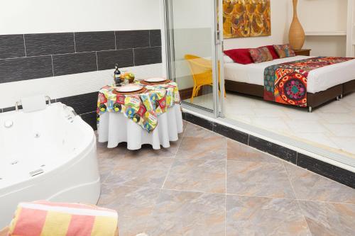Foto de una habitación de Hotel y Spa Santa Fe Colonial