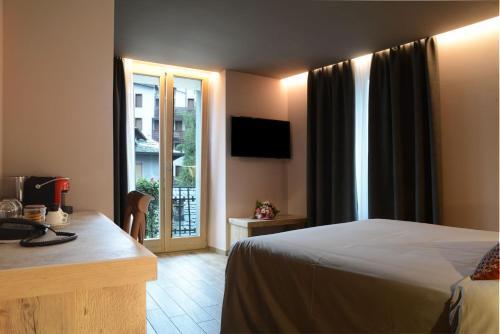 Foto de una habitación de Hotel san Vitale