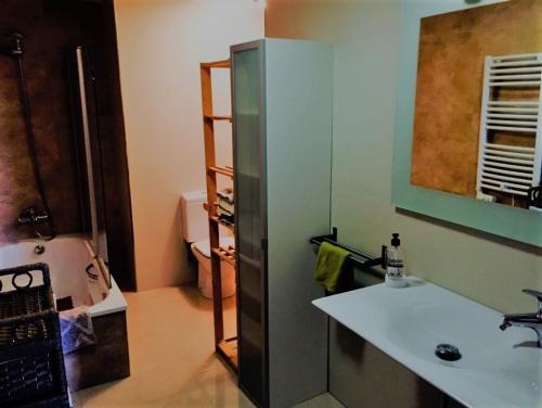 Foto de una habitación de Apartament Cal Jalmar