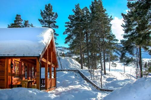 Foto de una habitación de Casas y chalets Geilolia Hyttetun