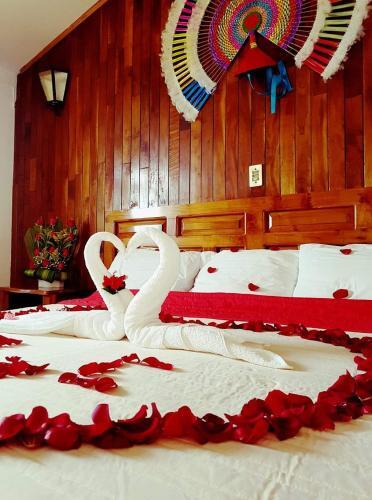 Foto de una habitación de Hotel Meson Yohualichan