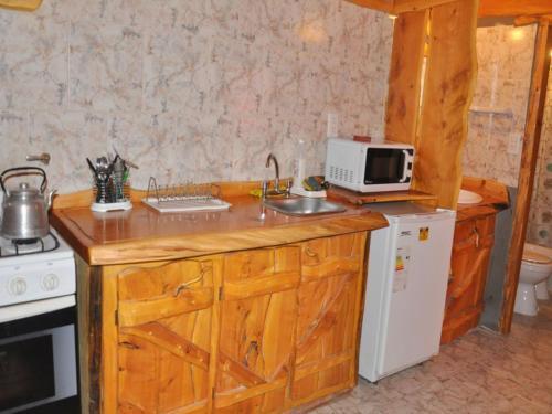Foto de una habitación de Cabañas Alvear