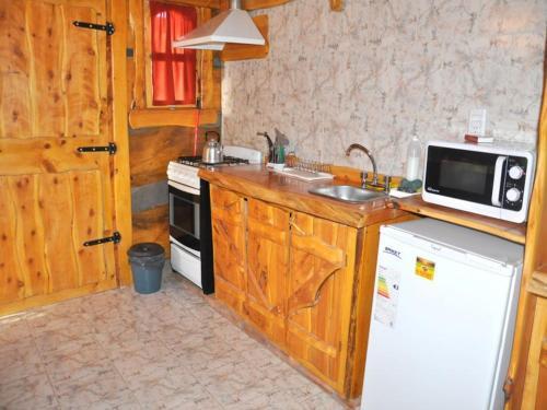 Foto de una habitación de Cabañas Alvear