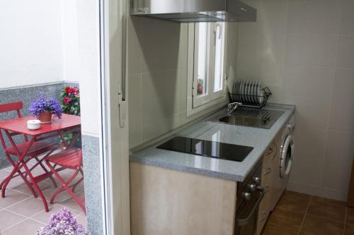 Foto de una habitación de Apartamentos El Puente