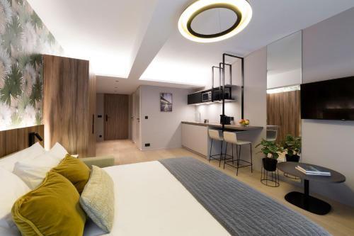 Foto de una habitación de The Central Kirchberg - Smart ApartHotel