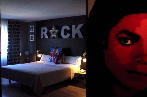 Foto de una habitación de Hotel Rock Star