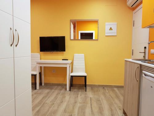 Foto de una habitación de Aparthotel Avenida De America Tijcal