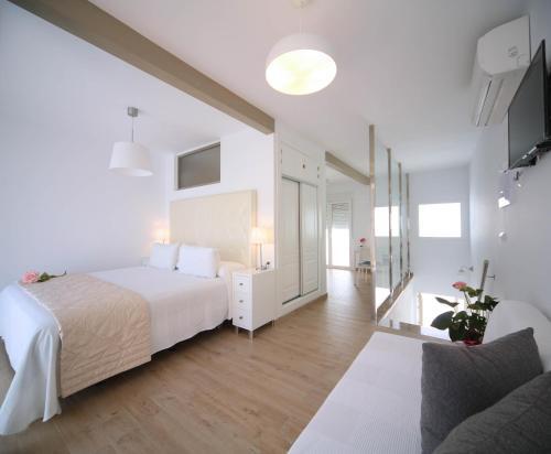 Foto de una habitación de Hotel Casa Rosa