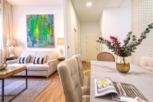 Foto de una habitación de Apartamentos Genteel Home Recaredo
