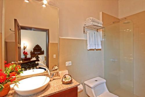 Foto de una habitación de Hotel Hacienda Hosteria Chorlavi