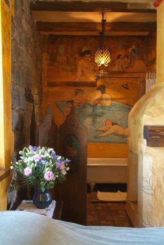 Foto de una habitación de Hotel Hacienda San Agustin de Callo