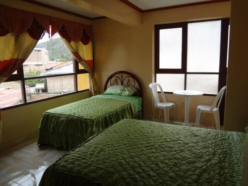Foto de una habitación de Hostal Olympic