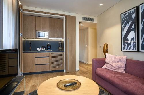 Foto de una habitación de Suites Murillo Plaza Sta. Cruz