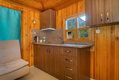 Foto de una habitación de Likya Yanartaş Bungalows