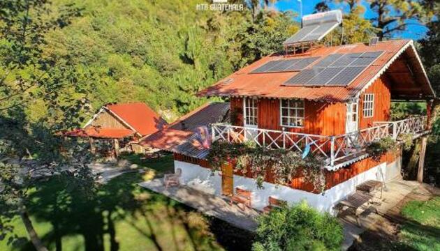 Foto de Casas y chalets Mountain Cabin with Volcano Views