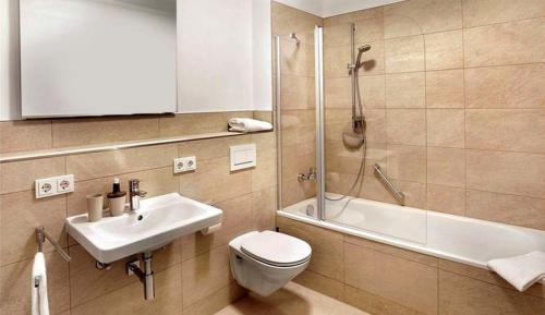 Foto de una habitación de Hotel Freischütz Apartments