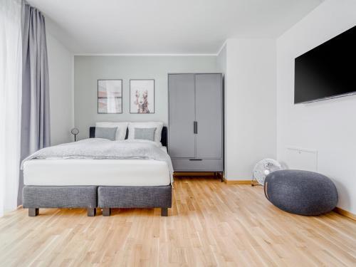 Foto de una habitación de Apartamentos limehome Dresden Wallstraße