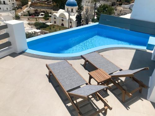 Foto de una habitación de Aparthotel Amphitrite Suites Santorini