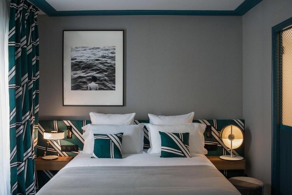 Foto de una habitación de Hôtel Louvre Piemont