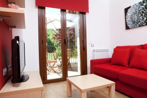 Foto de una habitación de Apartahotel Castejón de Sos