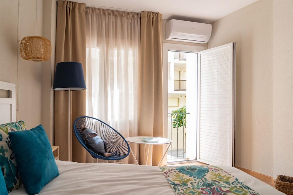 Foto de una habitación de Hotel Aubí