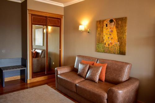Foto de una habitación de Hotel Armiñe