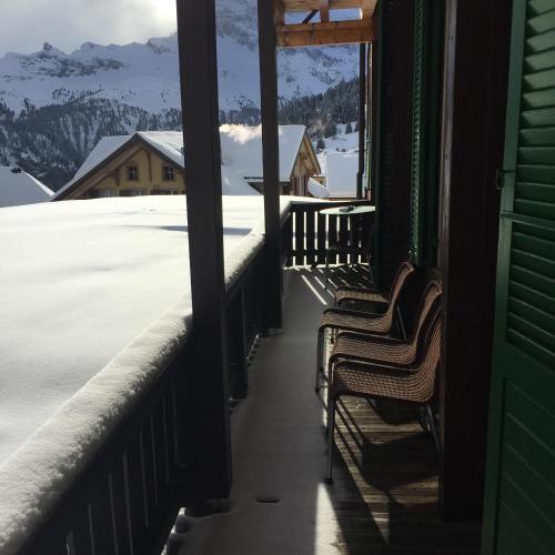 Foto de una habitación de Hotel Jungfrau Mürren