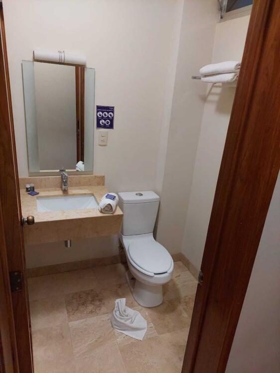 Foto del baño de HOTEL TRUEBA