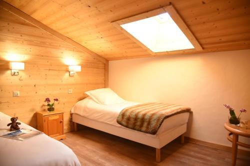 Foto de una habitación de Hotel Alpen Roc