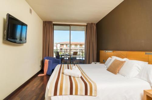 Foto de una habitación de Hotel Restaurant Sant Pol