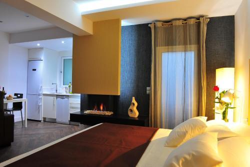 Foto de una habitación de Alquileres Vacacionales Gaudint Barcelona Suites