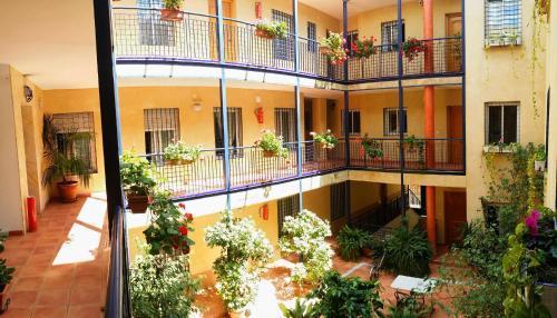Foto de una habitación de Apartamentos Sevilla