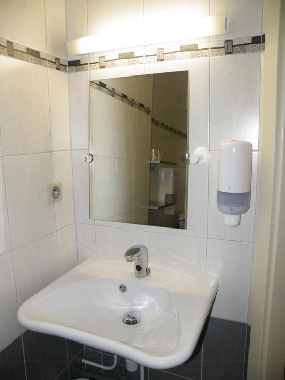 Foto del baño de Hôtel L&amp;#039;Orayé - Colmar Ouest