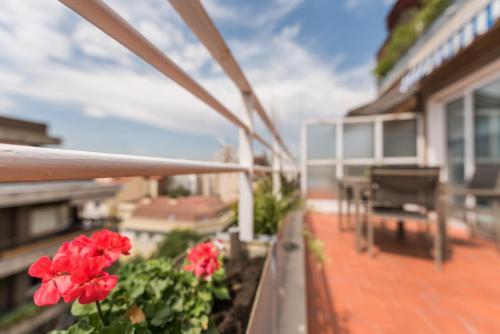 Foto de una habitación de Apartamentos Los Jerónimos