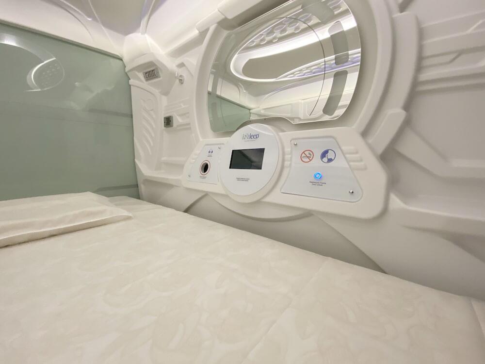 Foto de una habitación de Hoteles cápsula izZzleep WTC Mexico (world trade center Mexico)