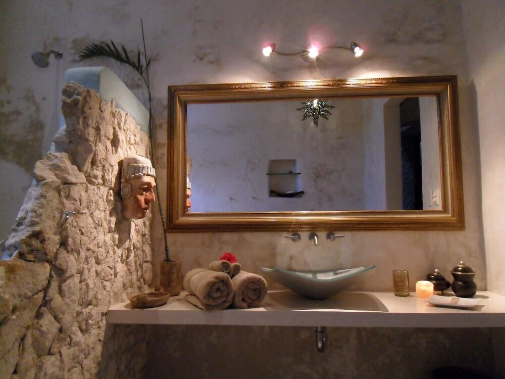 Foto del baño de Hotel Hacienda Sacnicte