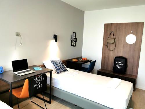 Foto de una habitación de Aparthotel Break &amp;amp; Home Paris Italie Porte de Choisy
