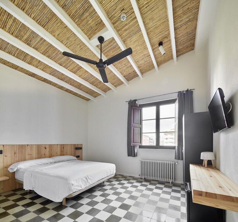 Foto de una habitación de The Boc Hostels Palma - Albergue Juvenil