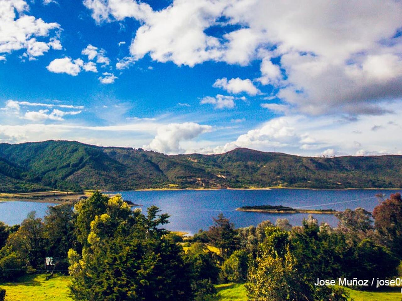 Fotografía de La Calera Cundinamarca colombia embalse de san raf